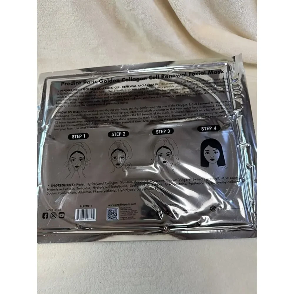 Predire Paris Facial Face Mask (Set of 5 Total) **NEW**